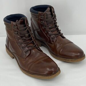 Kohl's SONOMA SIZE 10.5 M Men's Dark Brown Lace-Up Boots